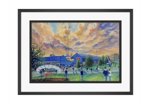 Dens Park Stadium 'Going to the Match' Fine Art Print - Dundee FC Dens Park Stadium 'Going to the Match' Fine Art Print - Dundee FC